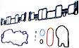 Intake Manifold Gasket, 6 Cyl., 4.3L Engine, Includes Upper Set
