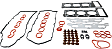 2001-2004 Chrysler Intrepid - Cylinder Head Gasket, 6 Cyl., 2.7L Engine, Head Bolts Not Included