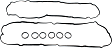Valve Cover Gasket, 6 Cyl., 2.7L Engine, Rubber Material, without Grommets and with Spark Plug Tube Seals