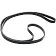 2016 GMC Savana 2500 - Main Drive Serpentine belt, 6 Rib Count, 8 Cyl 6.0L, With 105 Amp Alt., With A.C.