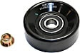 1987-2001 Jeep Cherokee - Accessory Belt Idler Pulley, Steel, Serpentine, Flat, 3.54 in. Outside Diameter