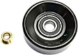 1987-2001 Jeep Cherokee - Accessory Belt Idler Pulley, Steel, Serpentine, Flat, 3.54 in. Outside Diameter