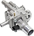 Thermostat Housing, 4 Cyl., 1.8L Engine, Blade Type, 2-prong Male Terminal