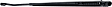 Front, Driver or Passenger Side Wiper Arm, Hook Type