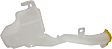 Washer Reservoir, Without PumP, Without Sensor, Without Filler Neck
