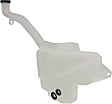Washer Reservoir, Without PumP, Without Sensor, Without Filler Neck