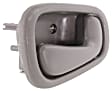 Front or Rear, Passenger Side Interior Door Handle, Gray, Without Door Lock Hole, For Models With Manual Door Locks, 4 Cyl., 1.8L Engine