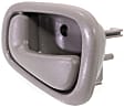 Front or Rear, Driver Side Interior Door Handle, Gray, Without Door Lock Hole, For Models With Manual Door Locks, 4 Cyl., 1.8L Engine