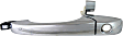2005-2008 Dodge Magnum - Front, Driver Side Chrome Exterior Door Handle, With Key Hole