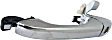 2005-2008 Dodge Magnum - Front, Driver Side Chrome Exterior Door Handle, With Key Hole