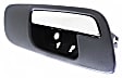 2013 Chevrolet Tahoe - Front, Driver Side Chrome Lever with Black Bezel Interior Door Handle,
