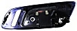 2007-2013 Cadillac Escalade - Front, Driver Side Chrome Lever with Black Bezel Interior Door Handle