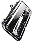 Front, Driver Side Chrome Exterior Door Handle, With Key Hole