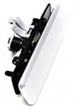 Front, Passenger Side Exterior Door Handle, Chrome, Without Key Hole, With Steel Rod Retainer