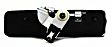 Front, Passenger Side Exterior Door Handle, Chrome, Without Key Hole, With Steel Rod Retainer