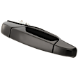 Front, Passenger Side Primed Exterior Door Handle, Without Key Hole