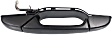 Front, Passenger Side Primed Exterior Door Handle, Without Key Hole