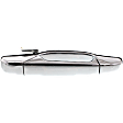 2009 Cadillac Escalade ESV - Front, Passenger Side Chrome Exterior Door Handle, Without Key Hole
