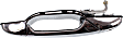 Front, Driver Side Exterior Door Handle, Chrome, with Keyhole, without Keyless Entry
