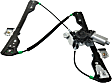 Front, Driver Side Power Window Regulator, With Motor