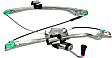 Front, Driver Side Power Window Regulator, With Motor