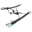 Front, Passenger Side Power Window Regulator, With Motor