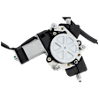 Front, Passenger Side Power Window Regulator, With Motor