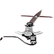 Front, Passenger Side Power Window Regulator, With Motor