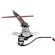 Front, Driver Side Power Window Regulator, With Motor