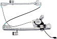 2004 Chrysler Pacifica Base - Front, Passenger Side Power Window Regulator, With Motor