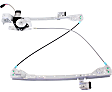 2004 Chrysler Pacifica Base - Front, Passenger Side Power Window Regulator, With Motor