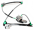 Front, Driver Side Window Regulator, Power, 8 Cyl., 5.7L Engine