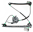Front, Driver Side Window Regulator, Power, 8 Cyl., 5.7L Engine