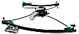 Front, Passenger Side Window Regulator, Power, 8 Cyl., 5.7L Engine