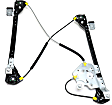 Front, Driver Side Power Window Regulator, Without Motor