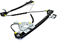 Front, Driver Side Power Window Regulator, Without Motor