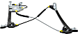 Front, Driver Side Power Window Regulator, Without Motor