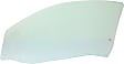 Front, Passenger Side Door Glass, Green Tint, Without Clips, 2-Door, Coupe, Replaces NAGS No. DD10870 GTNN