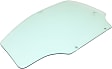 Front, Driver Side Door Glass, Green Tint, Without Clips, 4-Door, Sedan, Replaces NAGS No. DD10876 GTNN