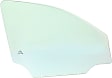 Front, Driver Side Door Glass, Green Tint, Without Clips, 4-Door, Sedan, Replaces NAGS No. DD10876 GTNN