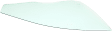 Front, Passenger Side Door Glass, Green Tint, Without Clips, Replaces NAGS No. DD11782 GTNN