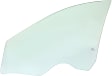 Front, Passenger Side Door Glass, Green Tint, Without Clips, Replaces NAGS No. DD11782 GTNN