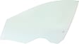 Front, Driver Side Door Glass, Green Tint, Without Clips, Replaces NAGS No. DD11783 GTNN