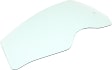 Front, Driver Side Door Glass, Green Tint, Without Clips, Replaces NAGS No. DD11783 GTNN