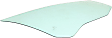 Front, Passenger Side Door Glass, Green Tint, Without Clips, 4-Door, Hatchback/4-Door, Sedan, Replaces NAGS No. DD10486 GTNN