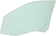 Front, Passenger Side Door Glass, Green Tint, Without Clips, 4-Door, Hatchback/4-Door, Sedan, Replaces NAGS No. DD10486 GTNN