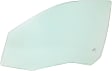 Front, Driver Side Door Glass, Green Tint, Without Clips, 4-Door, Hatchback/4-Door, Sedan, Replaces NAGS No. DD10487 GTNN