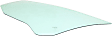 Front, Driver Side Door Glass, Green Tint, Without Clips, 4-Door, Hatchback/4-Door, Sedan, Replaces NAGS No. DD10487 GTNN