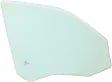 Front, Driver Side Door Glass, Green Tint, Without Clips, 4-Door, Hatchback/4-Door, Sedan, Replaces NAGS No. DD10487 GTNN