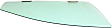 Front, Passenger Side Door Glass, Green Tint, 4-Door, Sedan, Replaces NAGS No. DD11236 GTYN